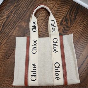 Chloe Woody Tote Medium